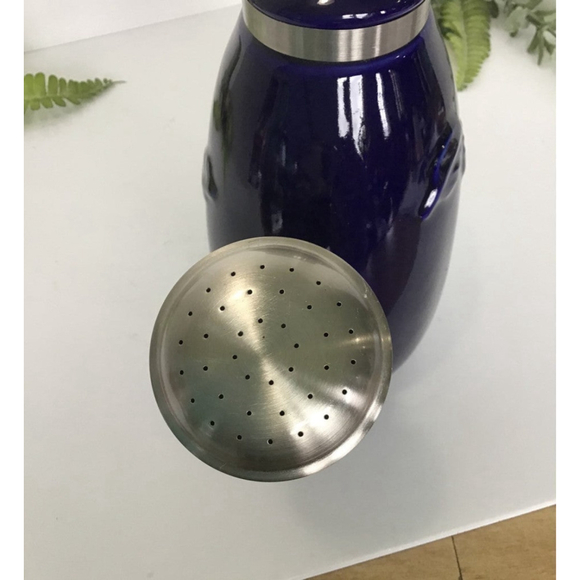 Colbalt Blue Ceramic Sprinkler Pot - Picture 8 of 8